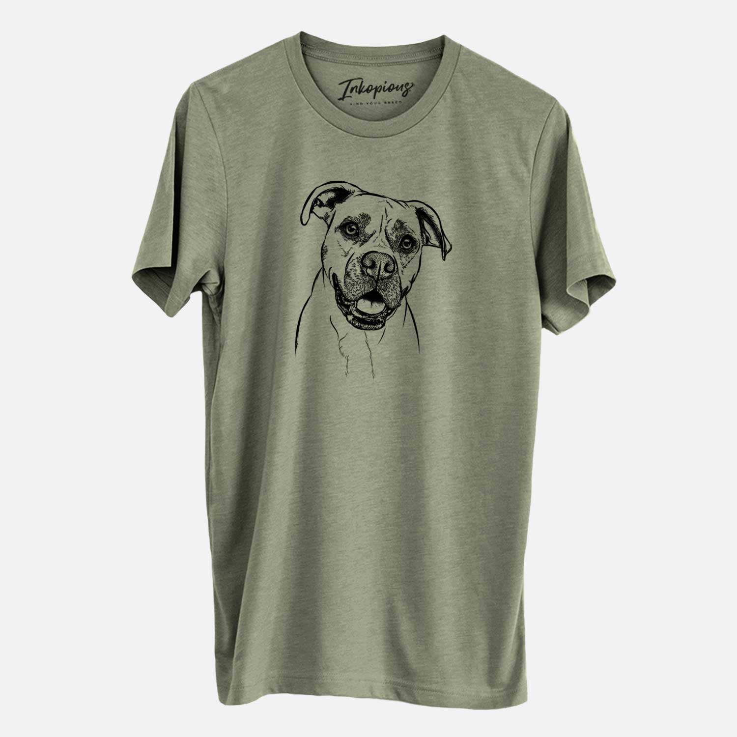 Bare Frankie Tankie the Boxer Mix - Unisex Crewneck