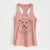 Freeley the Mixed Breed - Women's Racerback Tanktop