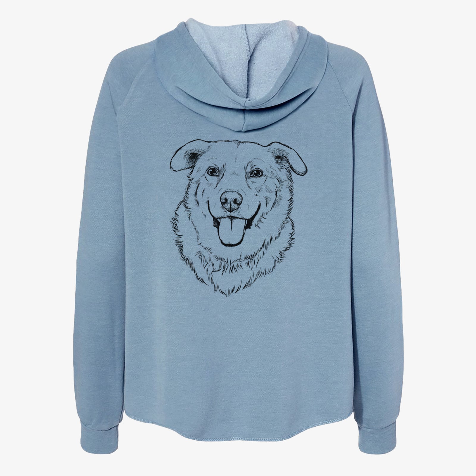 Freeley the Mixed Breed - Women's Cali Wave Zip-Up Sweatshirt