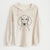 Bare Frejya the Weimaraner - Cali Wave Hooded Sweatshirt