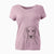 Bare Frejya the Weimaraner - Women's V-neck Shirt