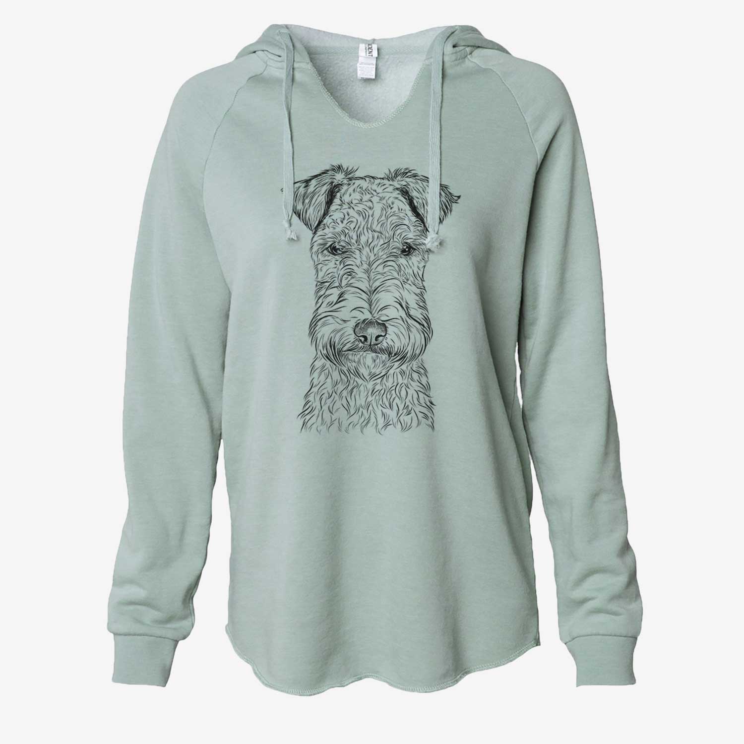 Frida the Lakeland Terrier - Cali Wave Hooded Sweatshirt