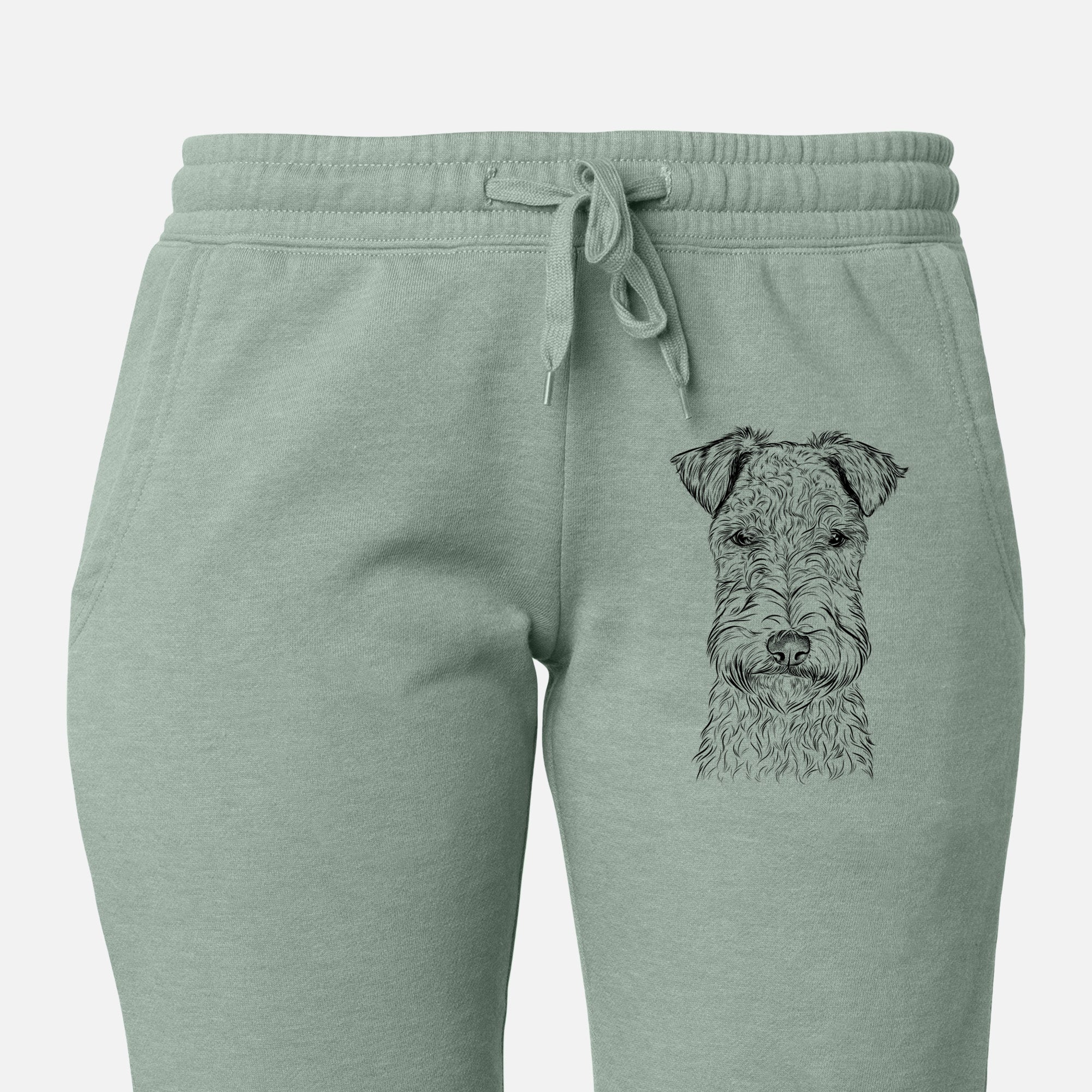 Frida the Lakeland Terrier - Women's Cali Wave Joggers