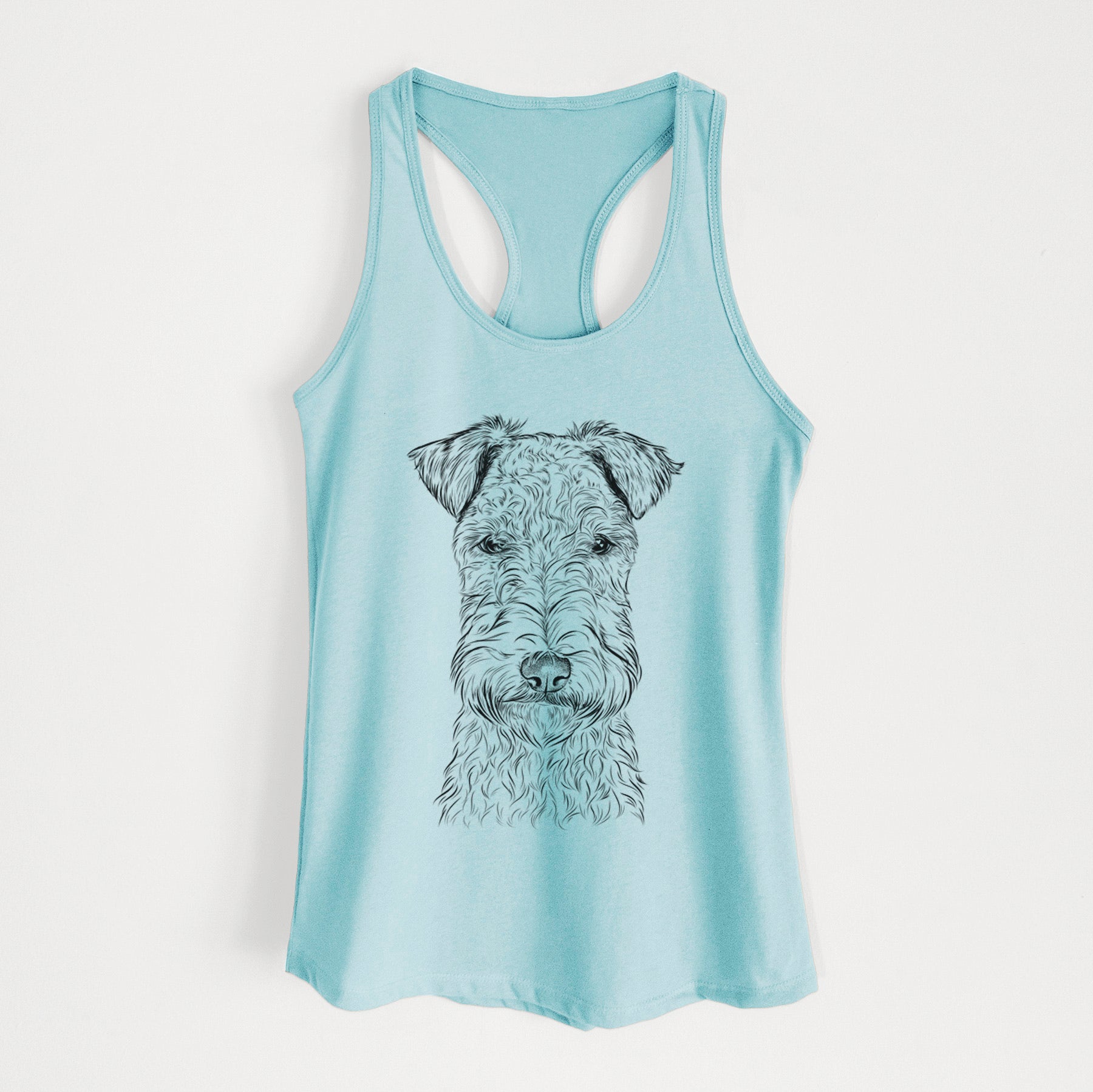 Frida the Lakeland Terrier - Women's Racerback Tanktop