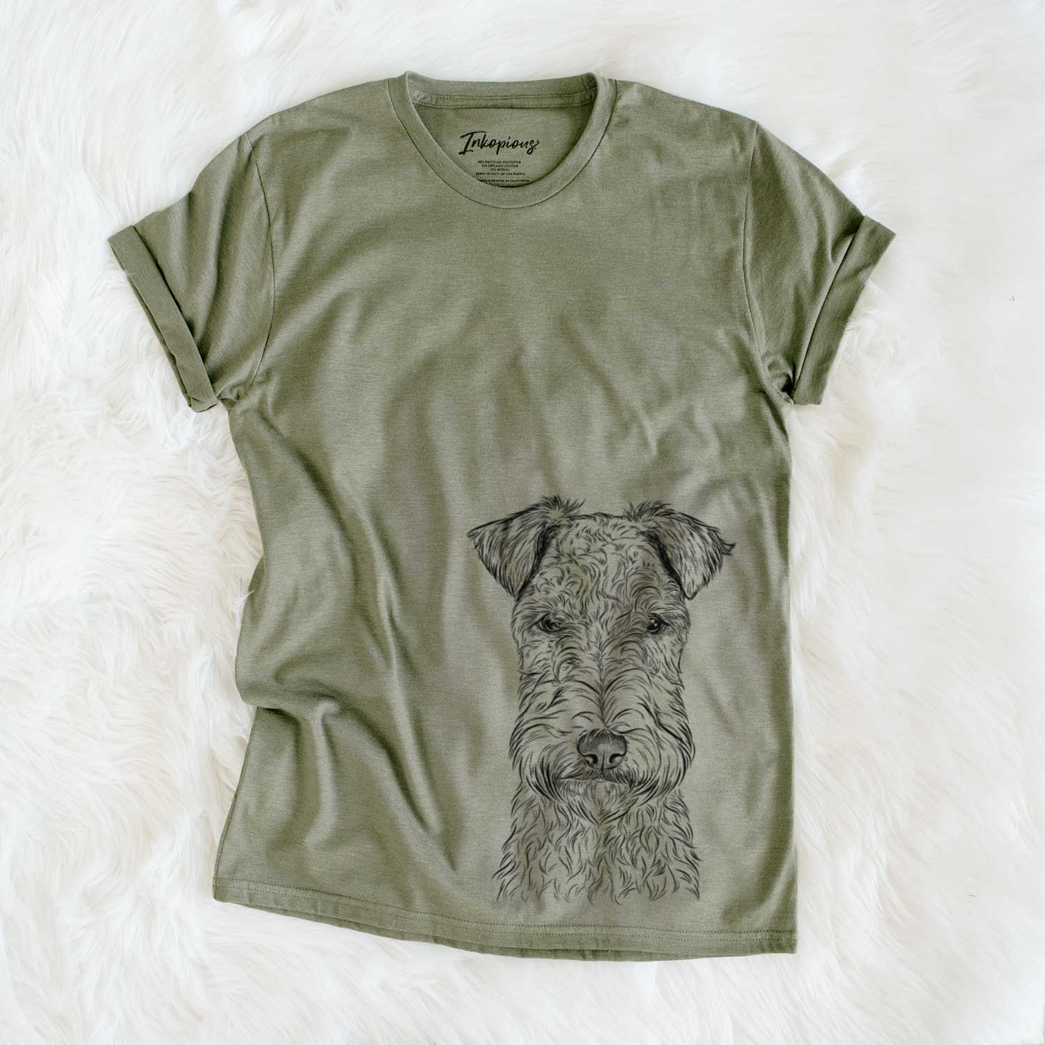 Bare Frida the Lakeland Terrier - Unisex Crewneck