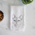 Fudge the French Bulldog Decorative Hand Towel