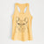 Fudge the French Bulldog - Women's Racerback Tanktop