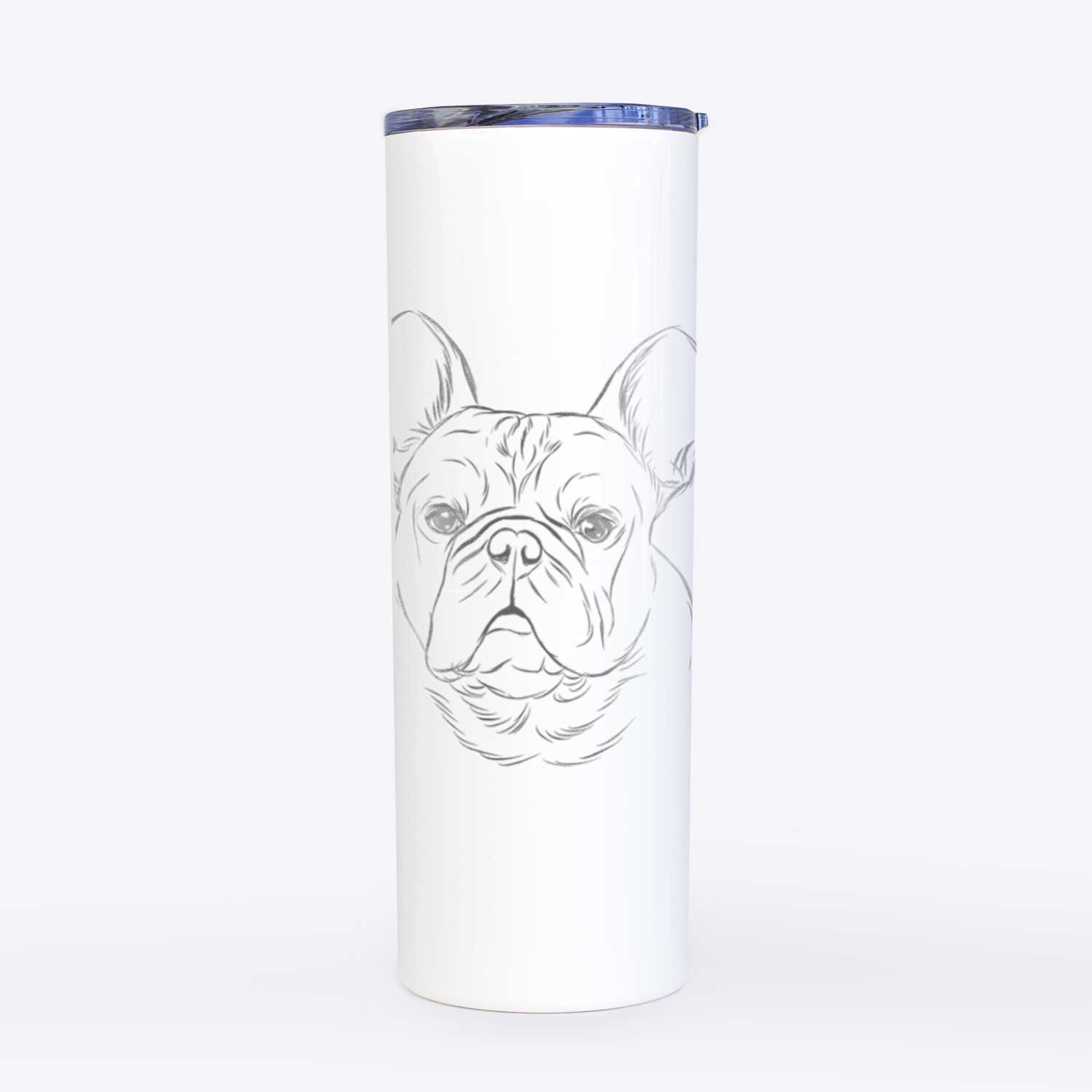 Fudge the French Bulldog - 20oz Skinny Tumbler