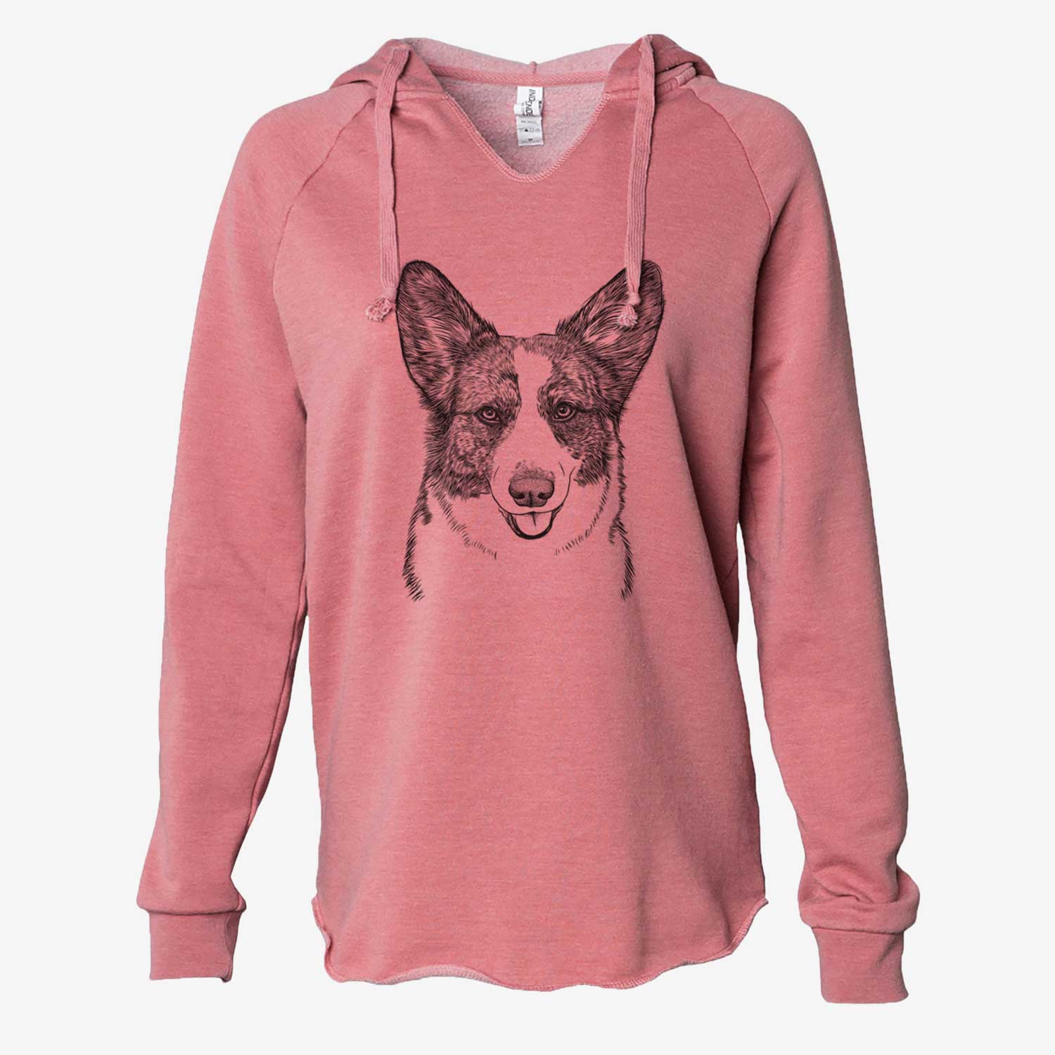 Gabby the Cardigan Welsh Corgi - Cali Wave Hooded Sweatshirt