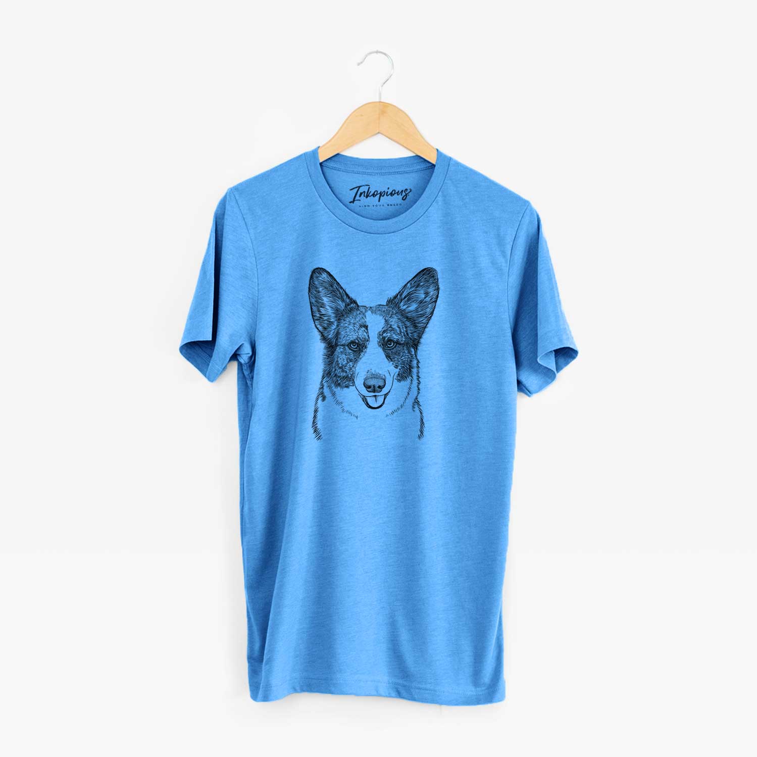 Bare Gabby the Cardigan Welsh Corgi - Unisex Crewneck