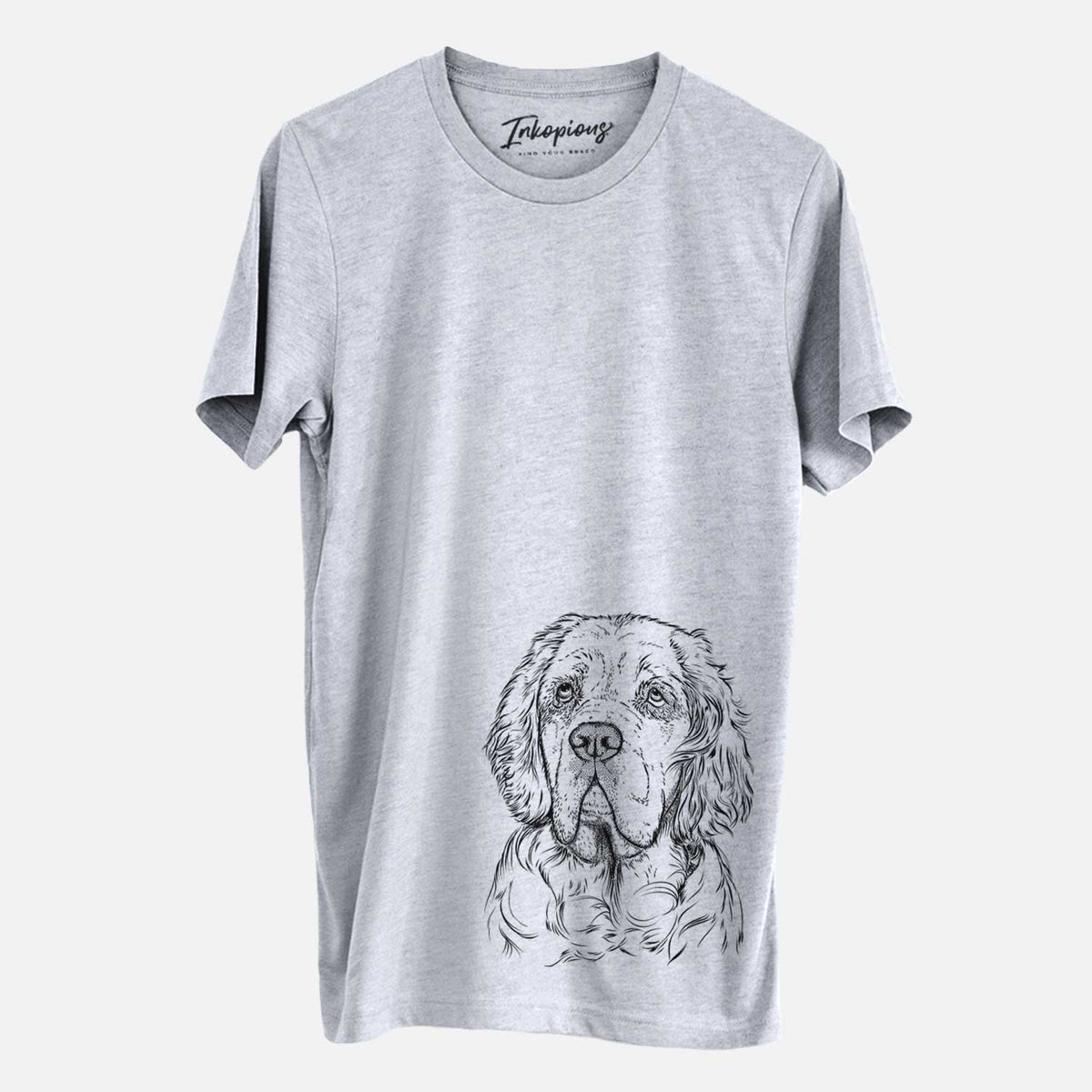 Bare Gary the Clumber Spaniel - Unisex Crewneck