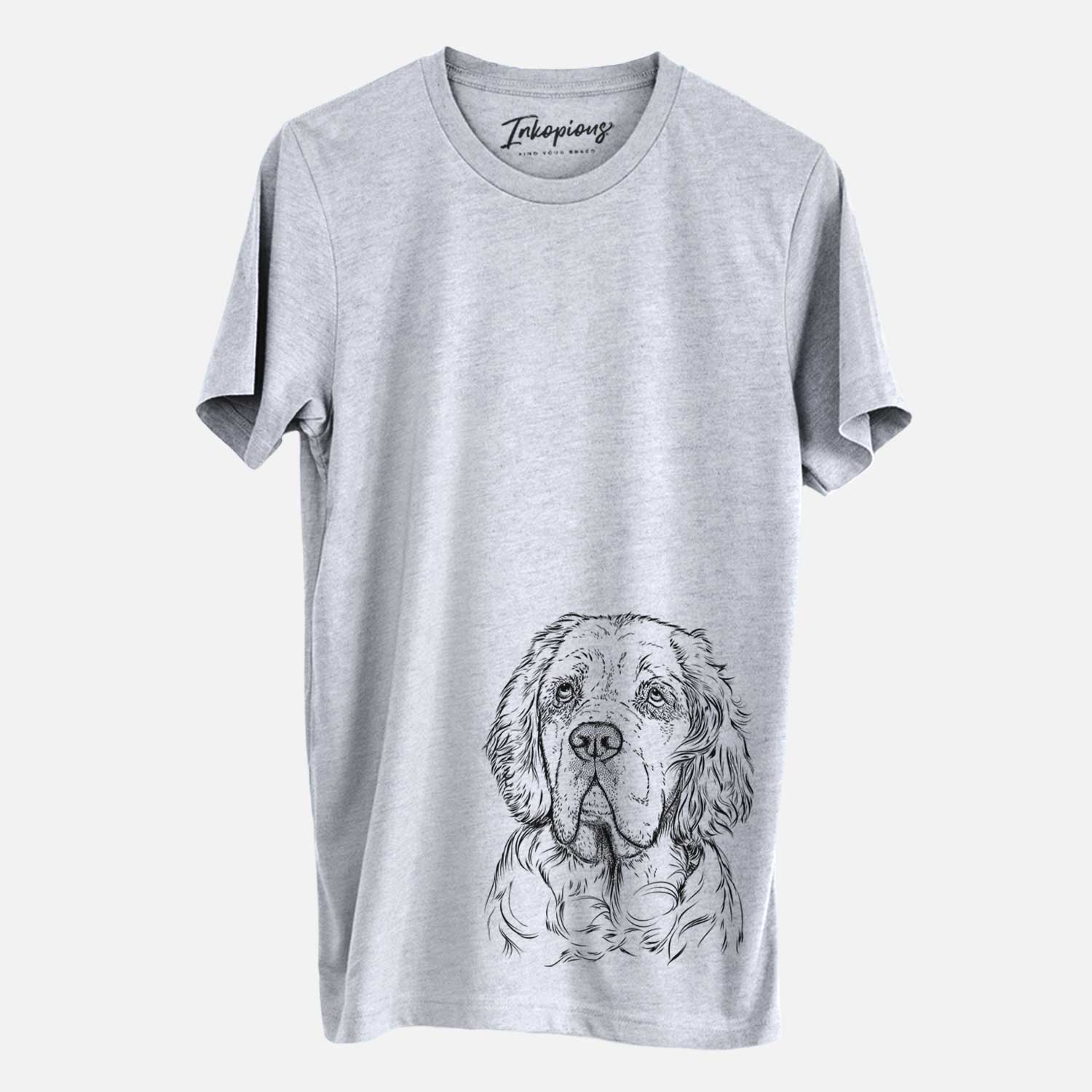 Bare Gary the Clumber Spaniel - Unisex Crewneck