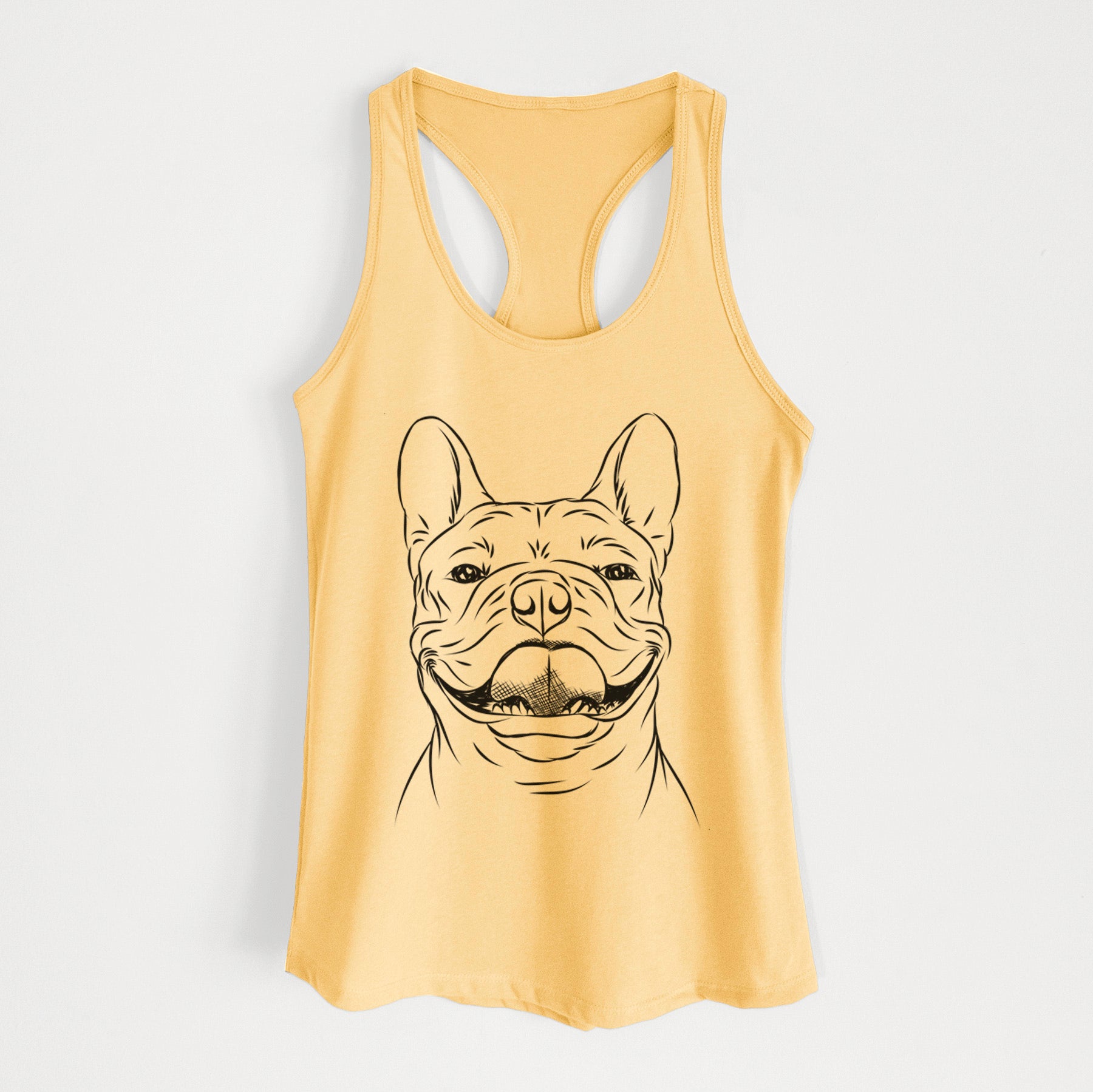 Gaston the French Bulldog - Women's Racerback Tanktop