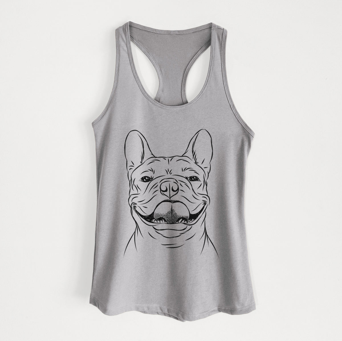 Gaston the French Bulldog - Women&#39;s Racerback Tanktop