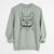 Bare Gaston the French Bulldog - Unisex Pigment Dyed Crew Sweatshirt