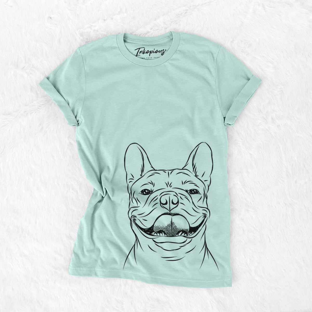 Bare Gaston the French Bulldog - Unisex Crewneck