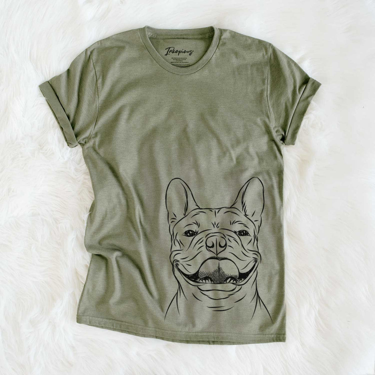 Bare Gaston the French Bulldog - Unisex Crewneck