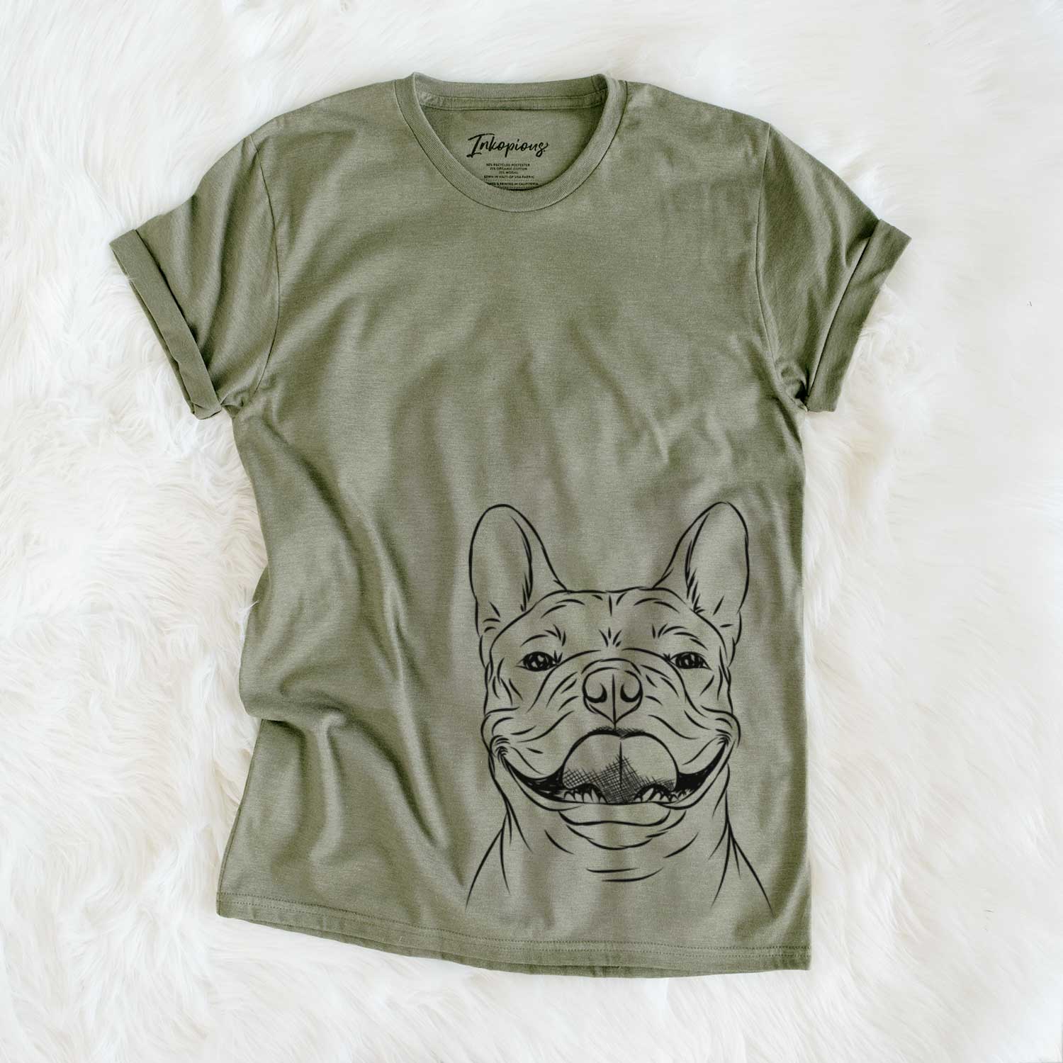 Bare Gaston the French Bulldog - Unisex Crewneck