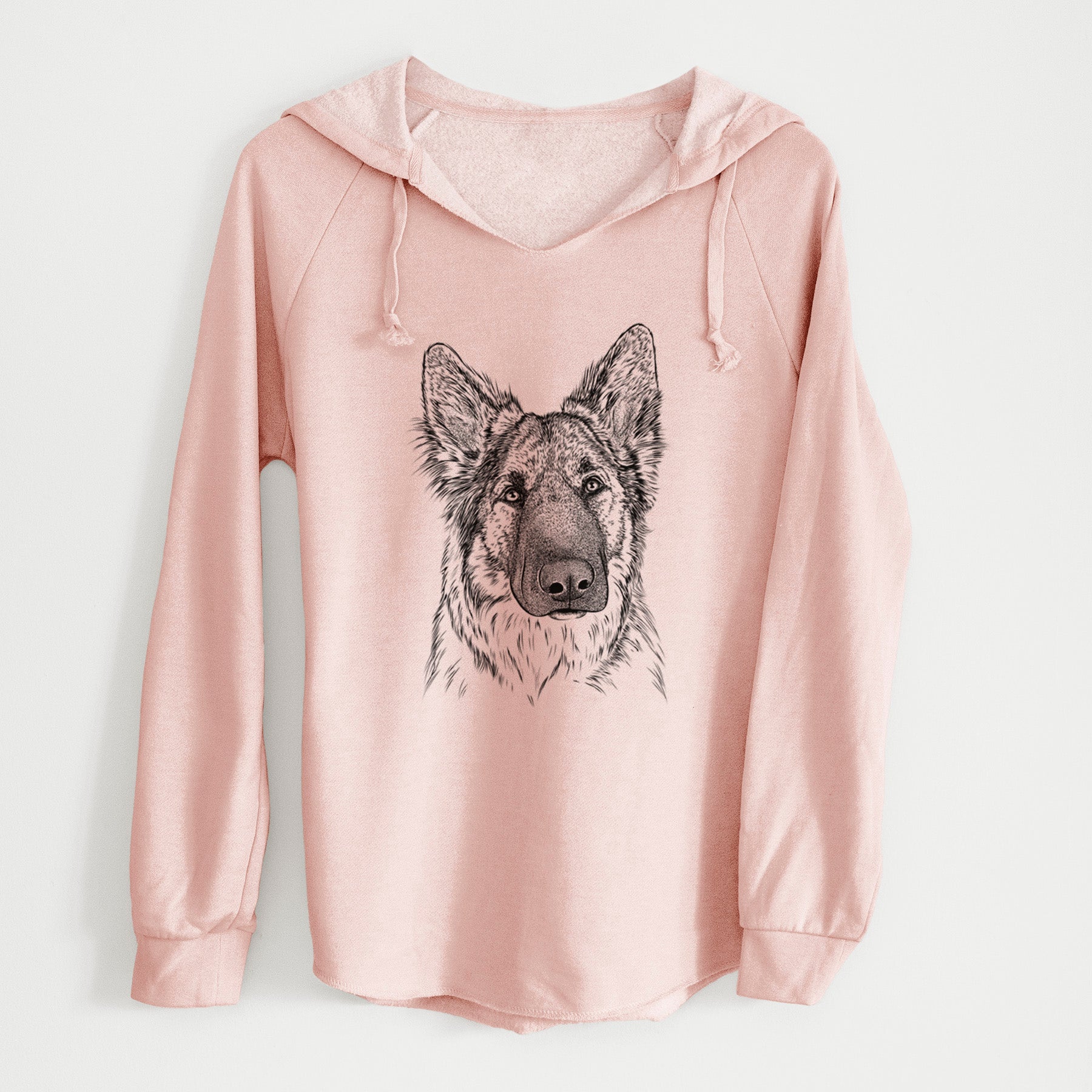 Bare Geddy the Shiloh Shepherd - Cali Wave Hooded Sweatshirt