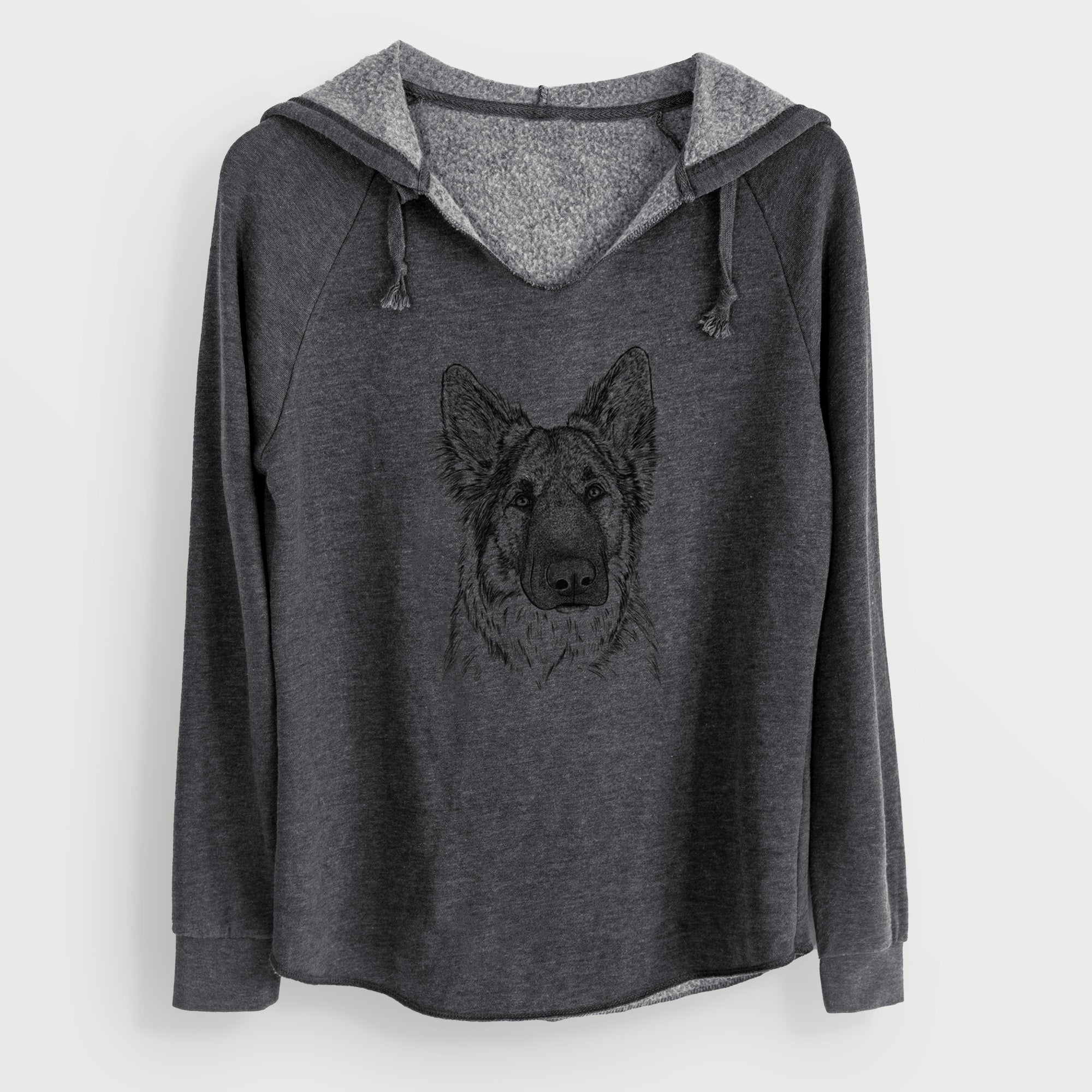 Bare Geddy the Shiloh Shepherd - Cali Wave Hooded Sweatshirt