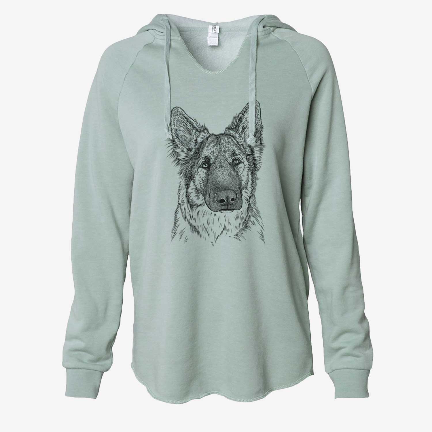 Geddy the Shiloh Shepherd - Cali Wave Hooded Sweatshirt