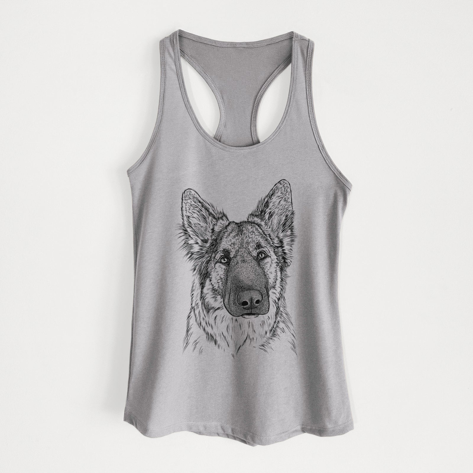 Geddy the Shiloh Shepherd - Women's Racerback Tanktop