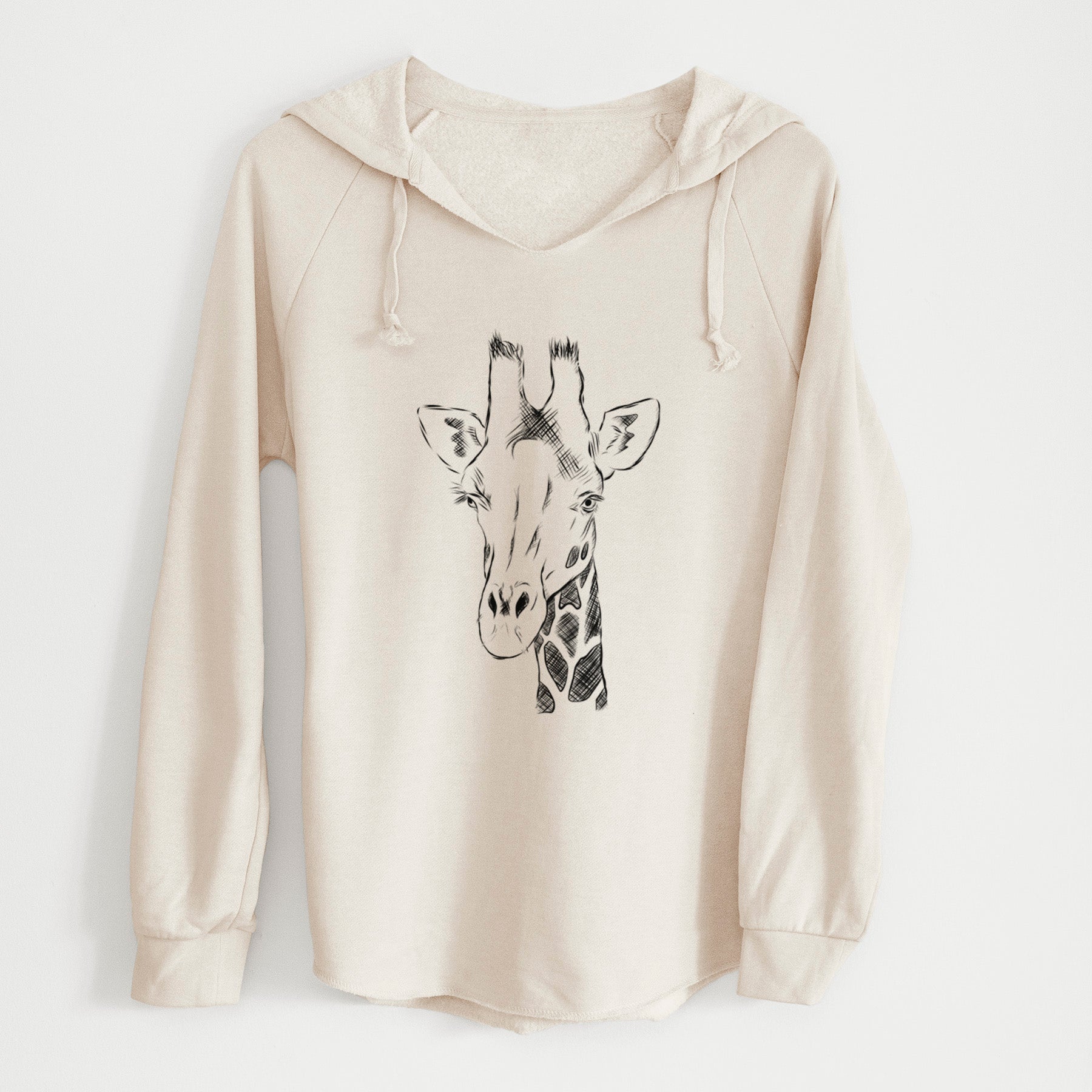 Bare Geoffrey the Giraffe - Cali Wave Hooded Sweatshirt