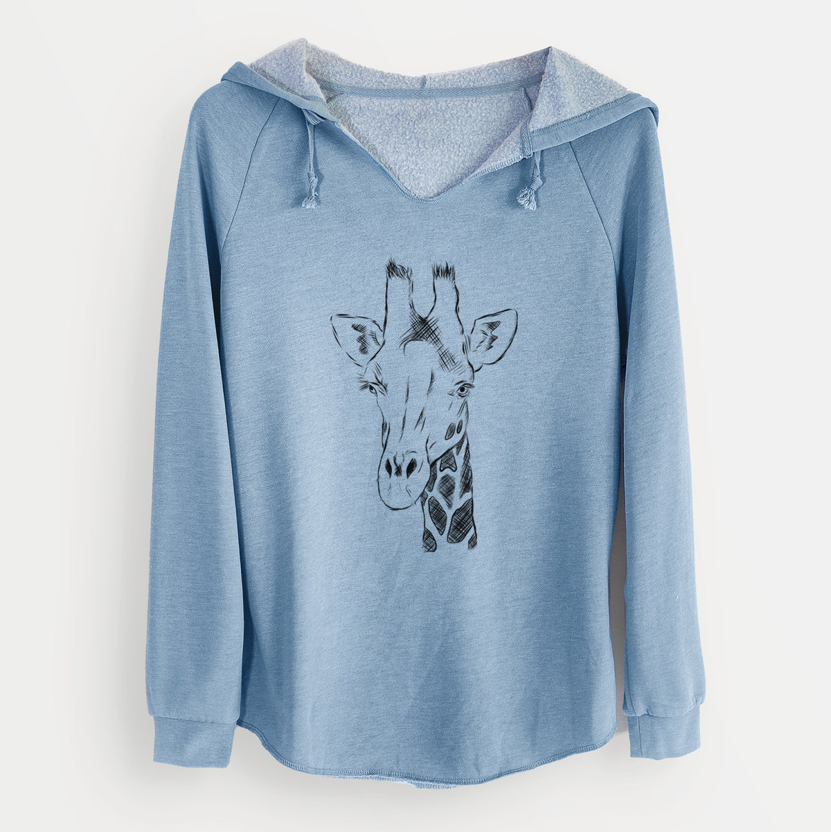 Bare Geoffrey the Giraffe - Cali Wave Hooded Sweatshirt