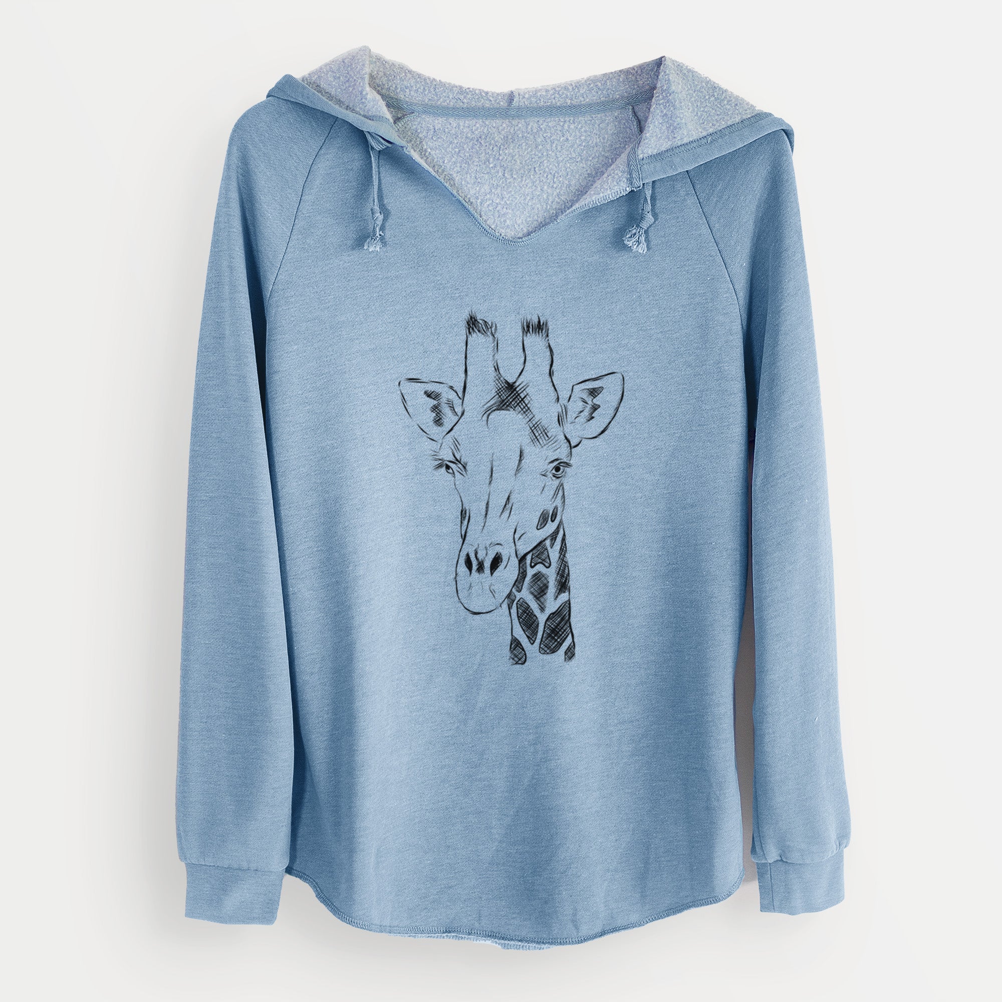 Bare Geoffrey the Giraffe - Cali Wave Hooded Sweatshirt