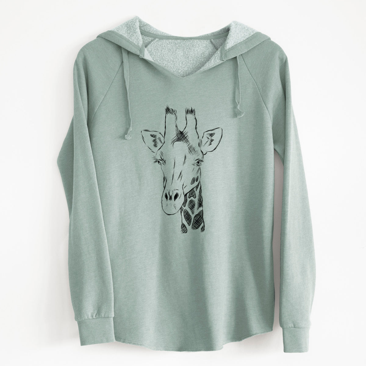 Bare Geoffrey the Giraffe - Cali Wave Hooded Sweatshirt
