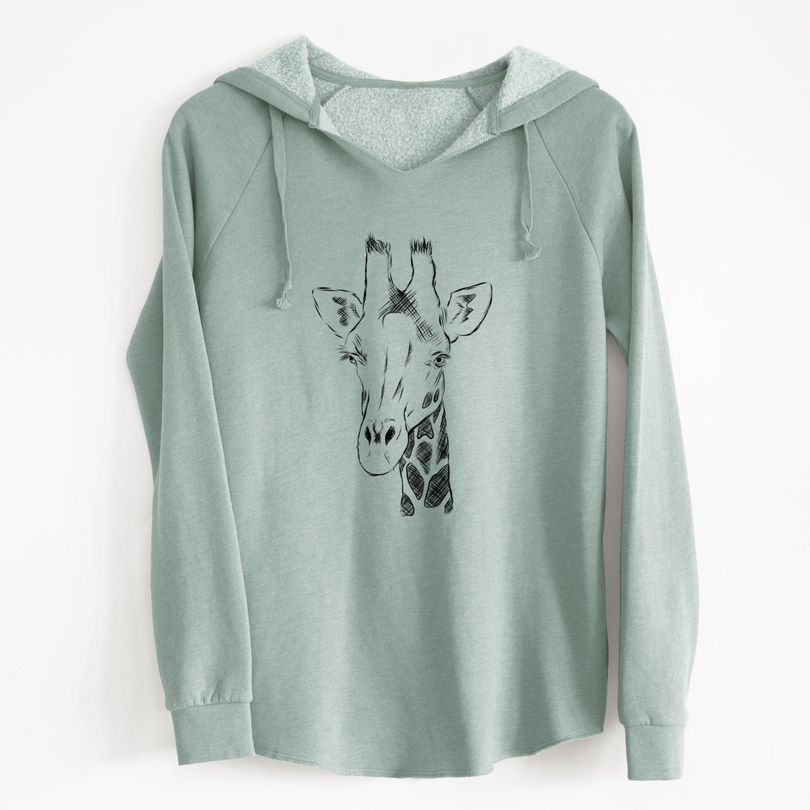 Bare Geoffrey the Giraffe - Cali Wave Hooded Sweatshirt