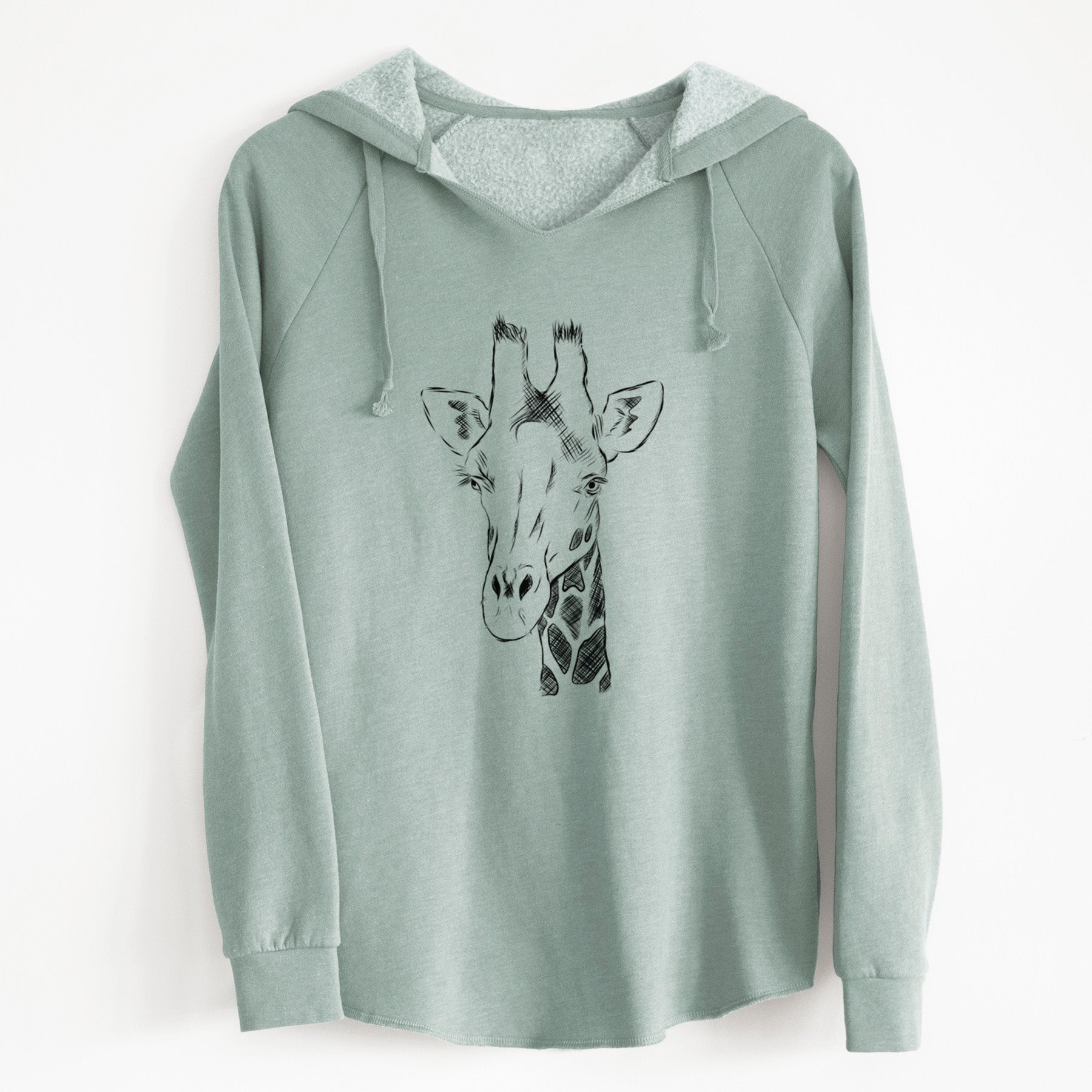 Bare Geoffrey the Giraffe - Cali Wave Hooded Sweatshirt