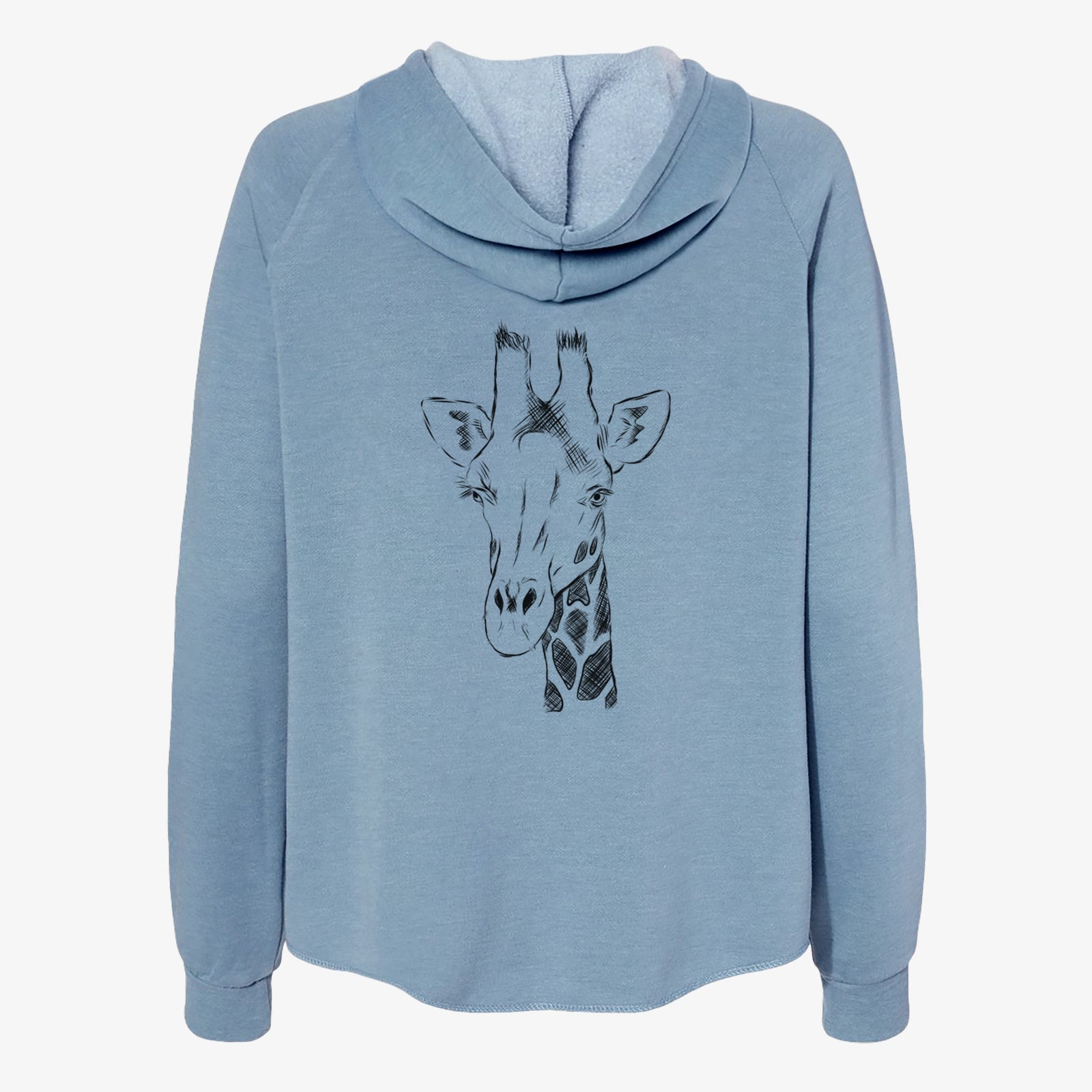 Geoffrey the Giraffe - Women's Cali Wave Zip-Up Sweatshirt