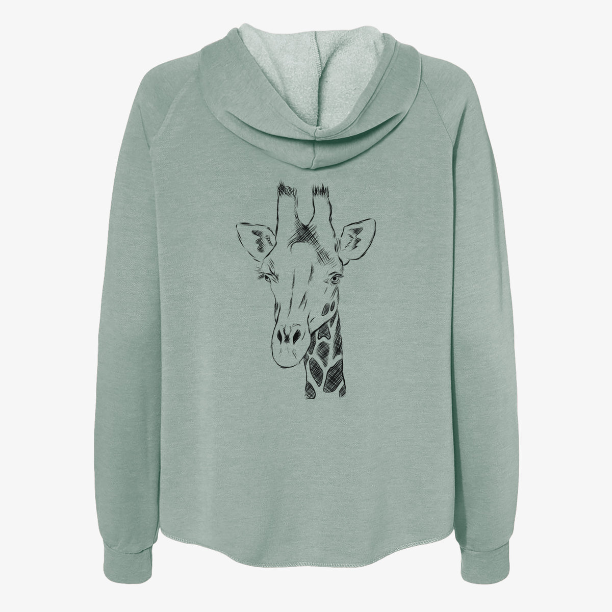 Geoffrey the Giraffe - Women's Cali Wave Zip-Up Sweatshirt