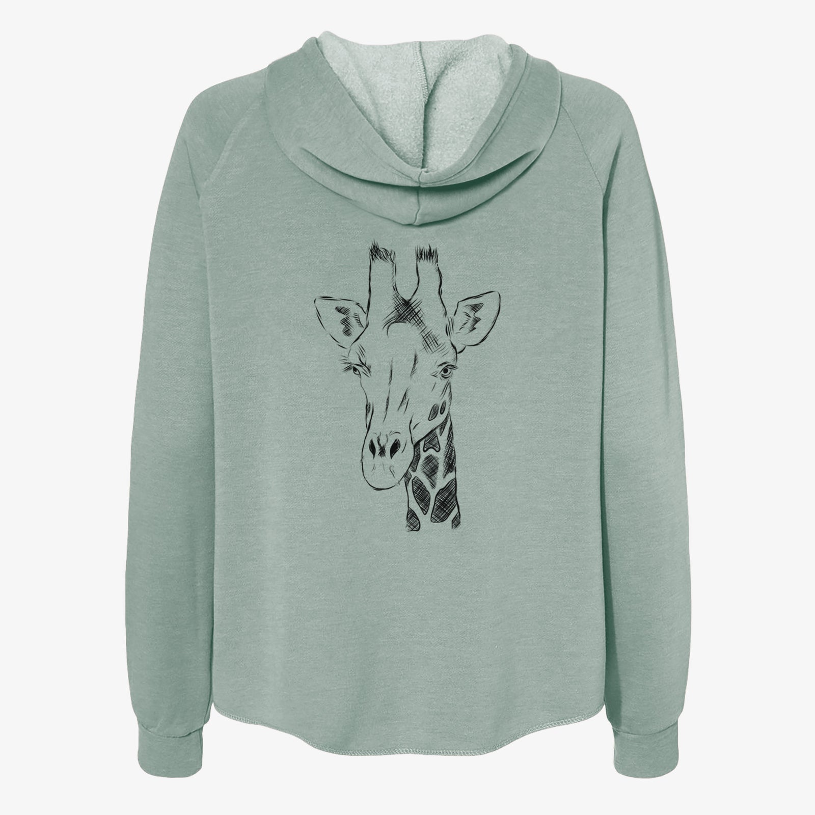 Geoffrey the Giraffe - Women's Cali Wave Zip-Up Sweatshirt