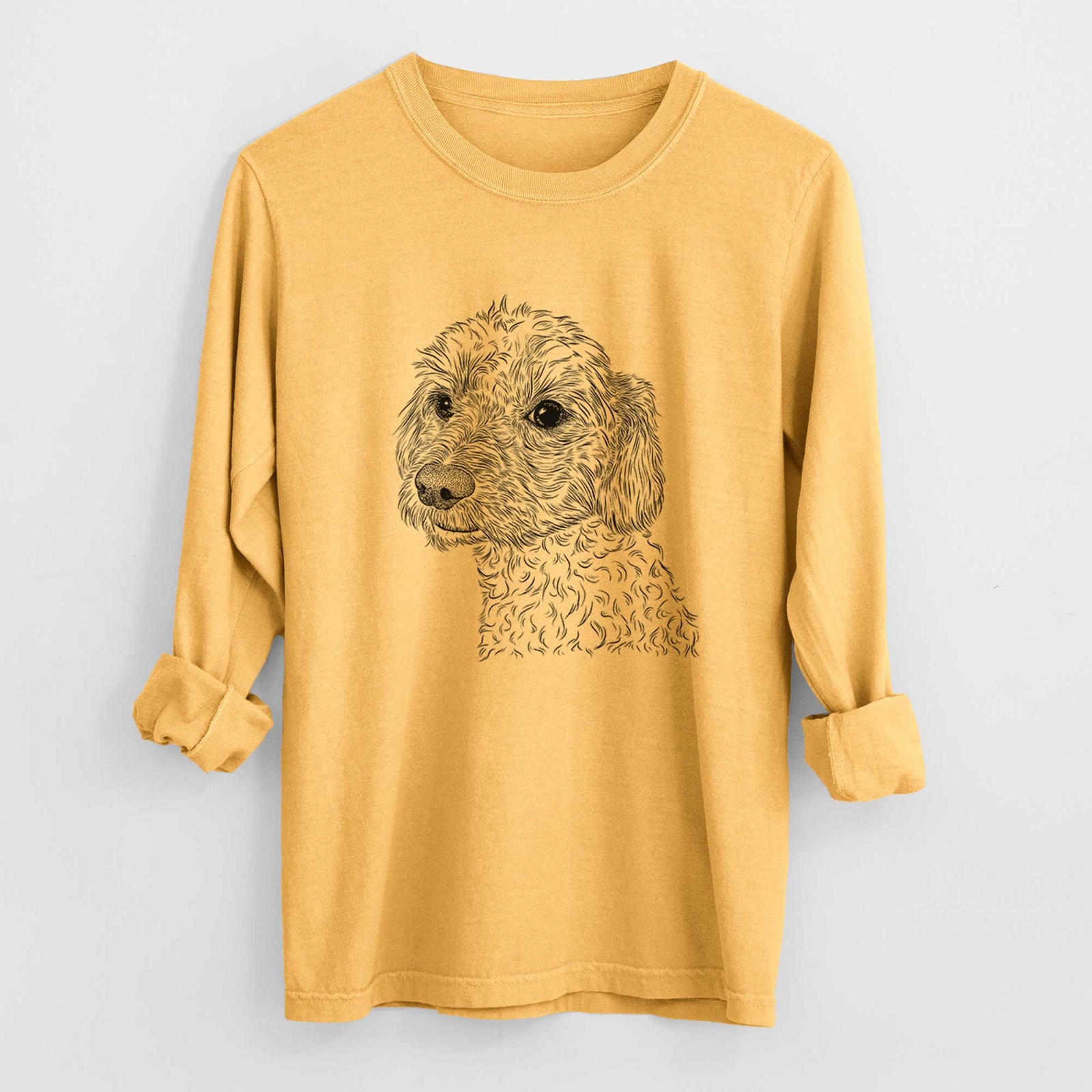 Bare Georgie Boy the Mixed Breed - Heavyweight 100% Cotton Long Sleeve