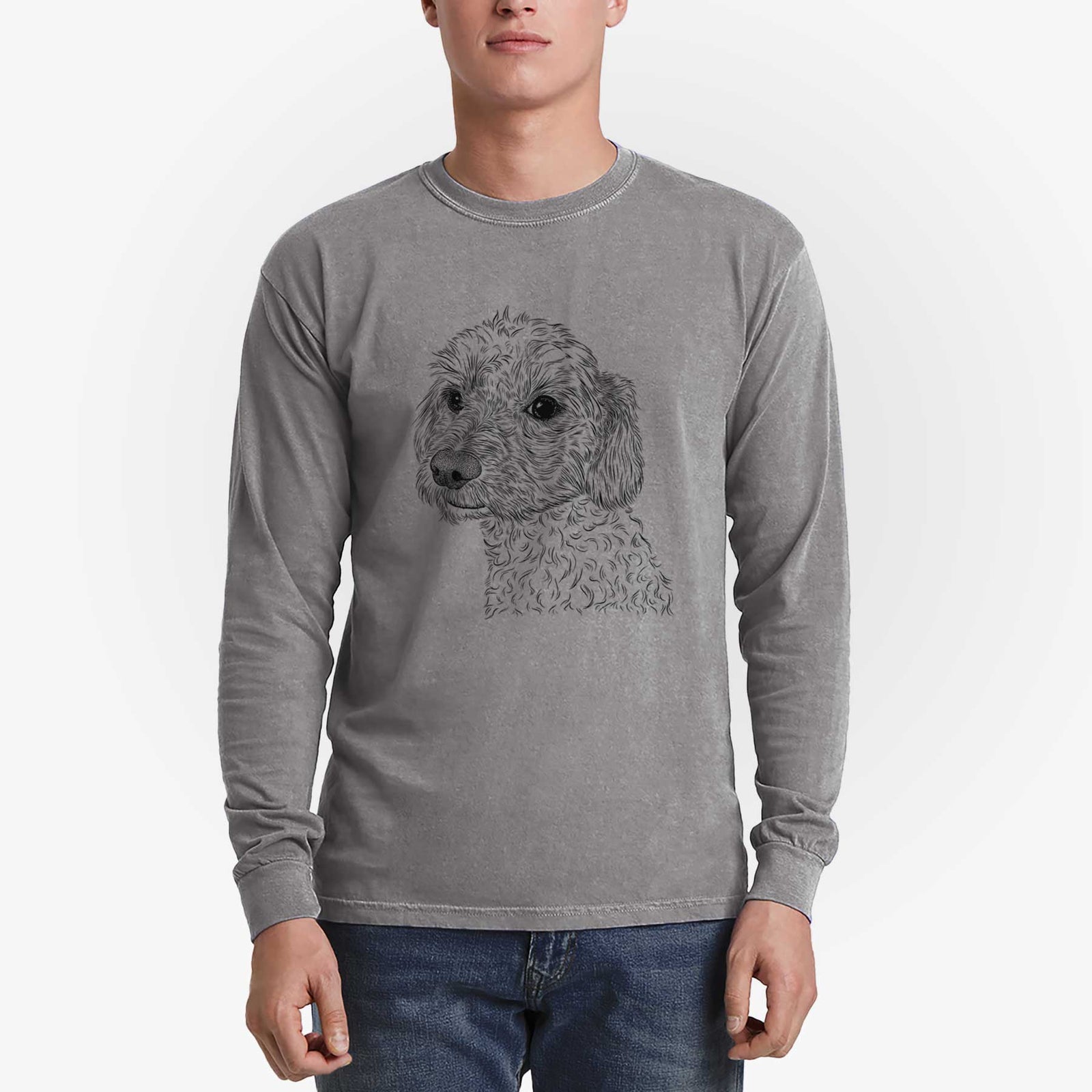 Bare Georgie Boy the Mixed Breed - Heavyweight 100% Cotton Long Sleeve