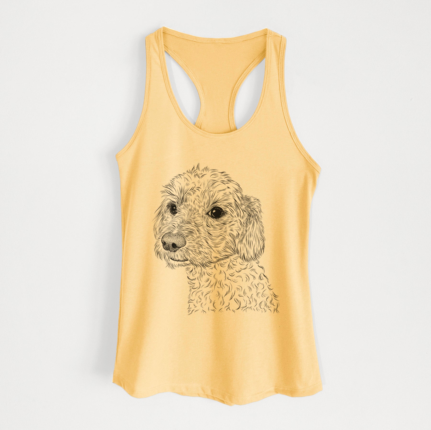 Georgie Boy the Mixed Breed - Women's Racerback Tanktop