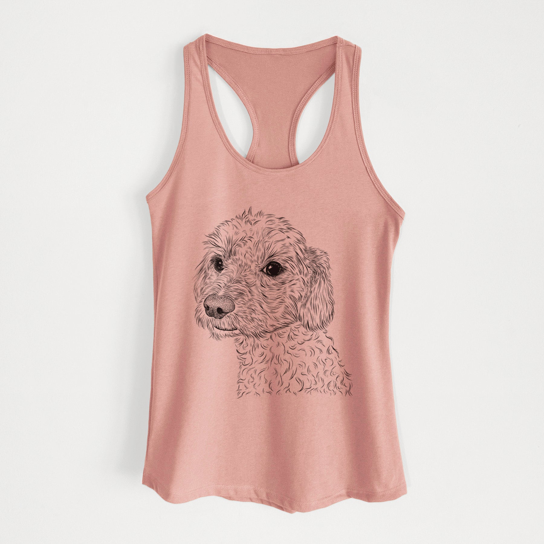 Georgie Boy the Mixed Breed - Women's Racerback Tanktop