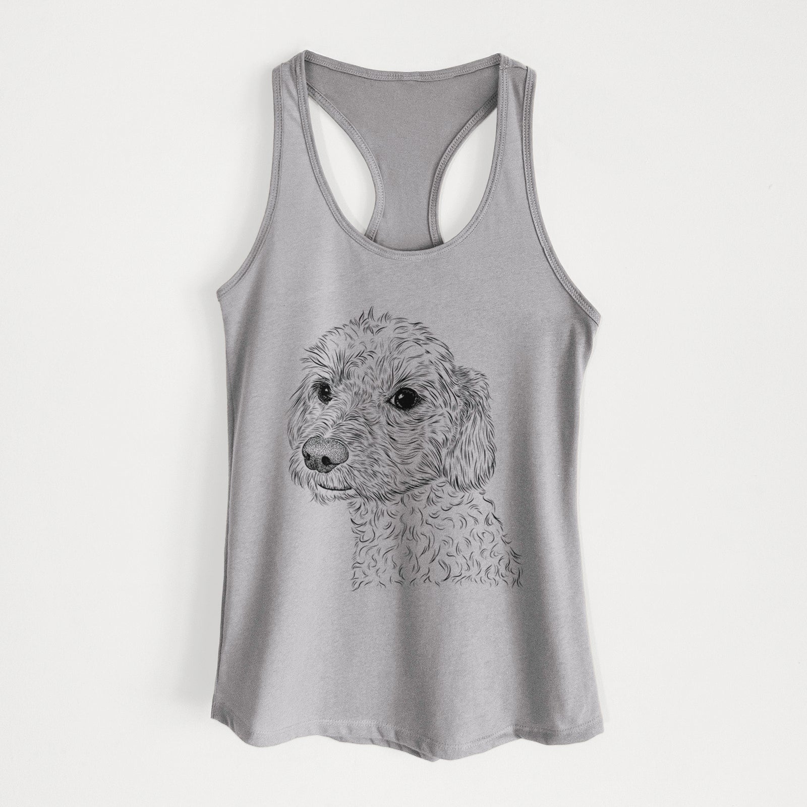 Georgie Boy the Mixed Breed - Women's Racerback Tanktop