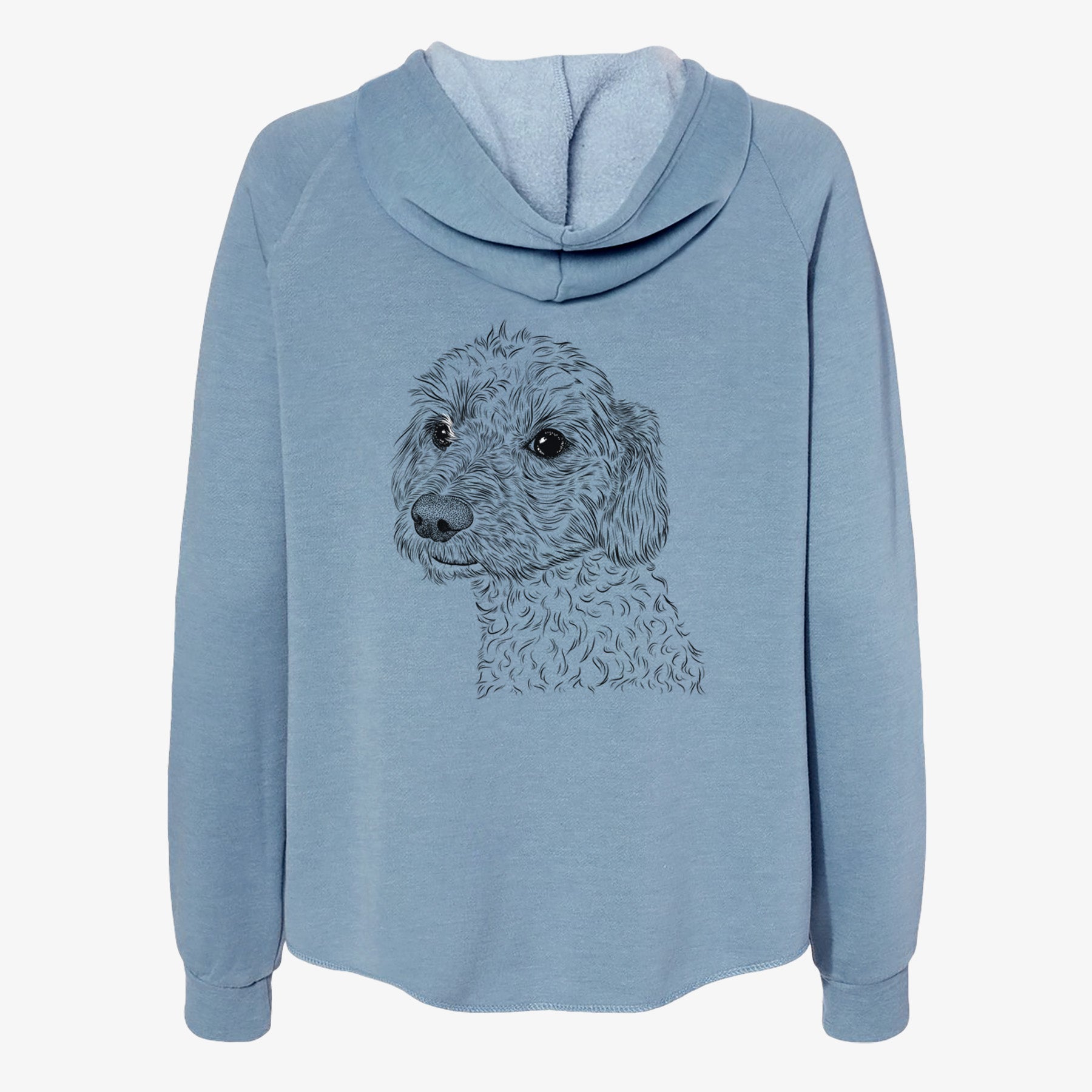 Georgie Boy the Mixed Breed - Women's Cali Wave Zip-Up Sweatshirt