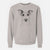 Bare Georgie Rat the Terrier Mix - Unisex Pigment Dyed Crew Sweatshirt