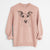 Bare Georgie Rat the Terrier Mix - Unisex Pigment Dyed Crew Sweatshirt