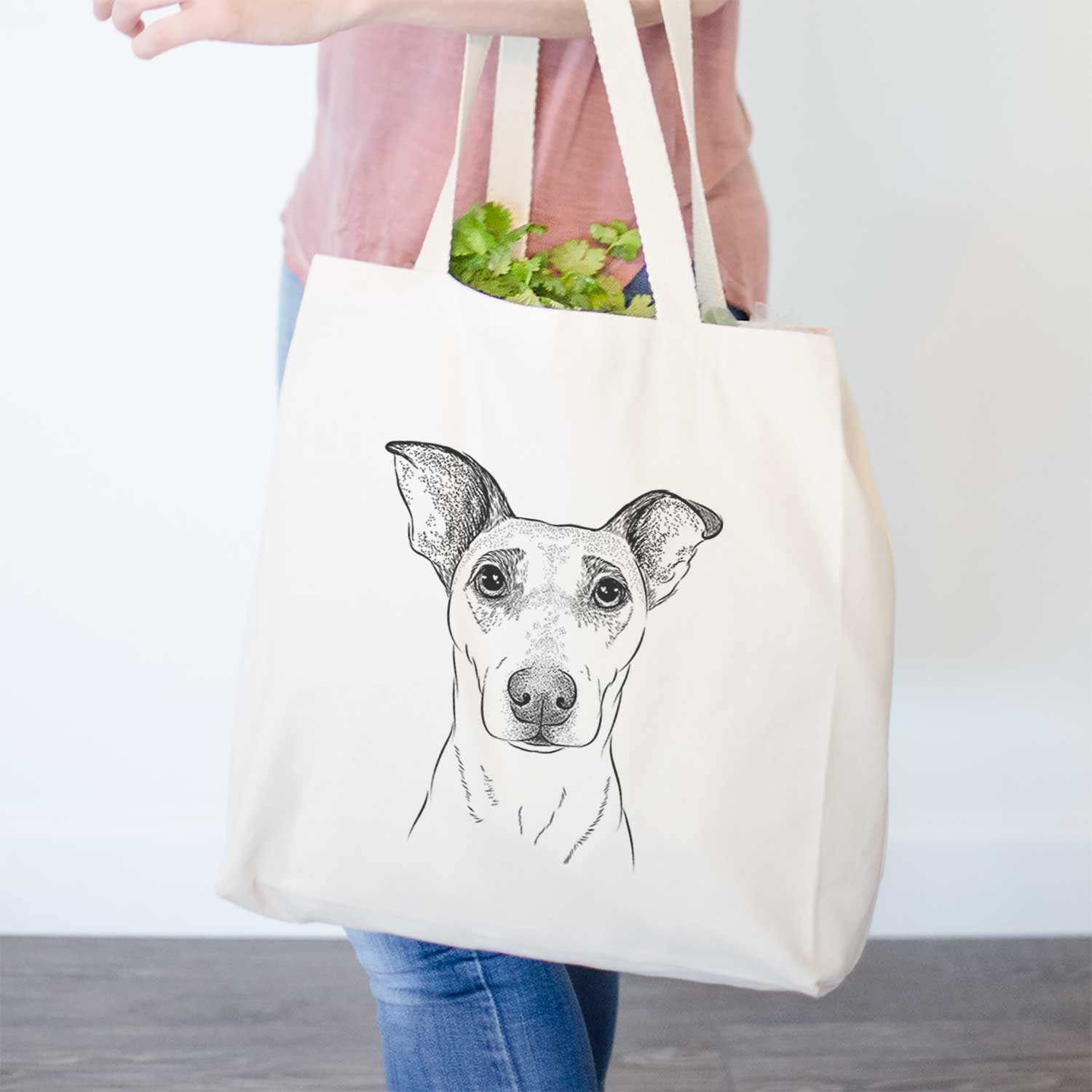 Georgie Rat the Terrier Mix - Tote Bag