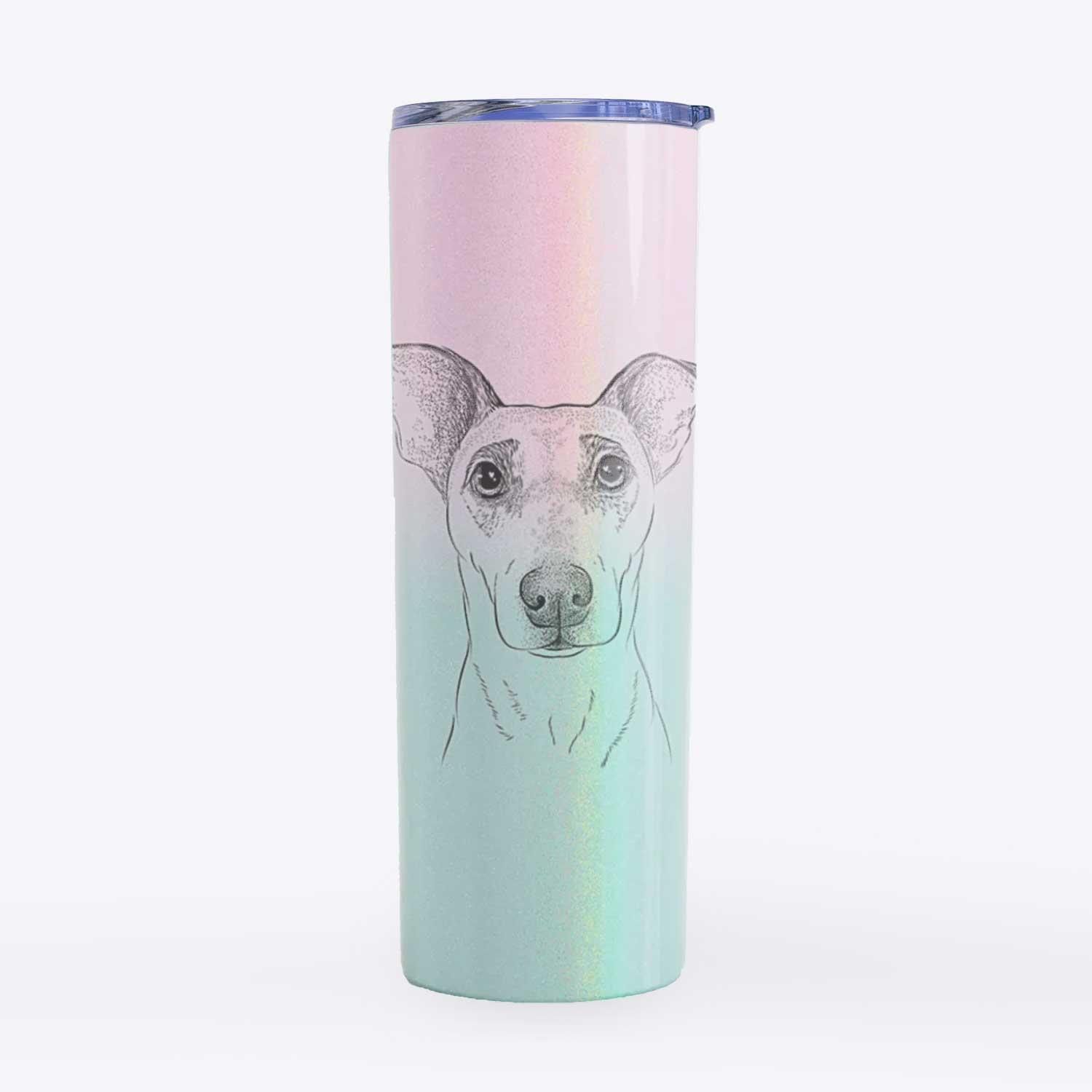 Georgie Rat the Terrier Mix - 20oz Skinny Tumbler