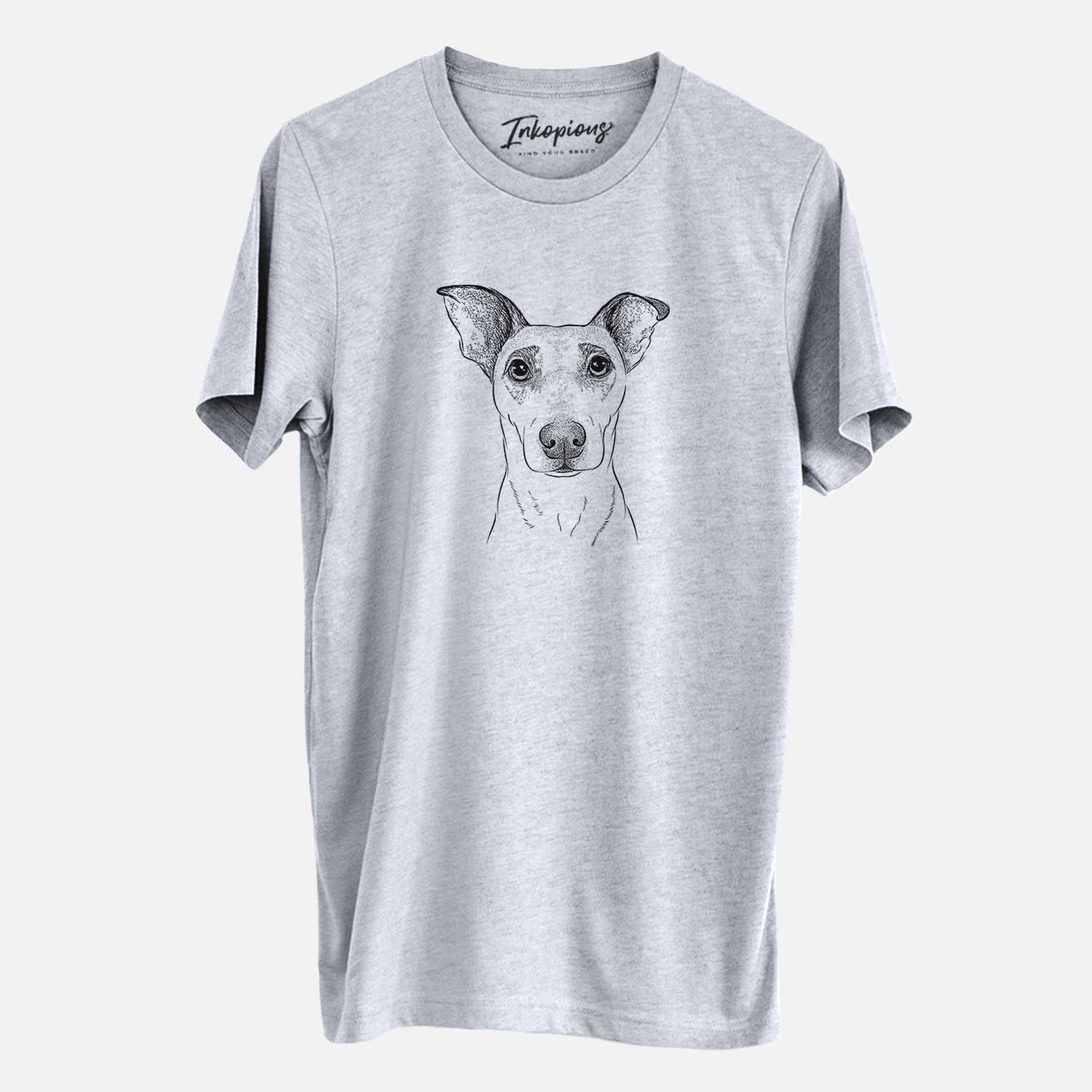 Bare Georgie Rat the Terrier Mix - Unisex Crewneck