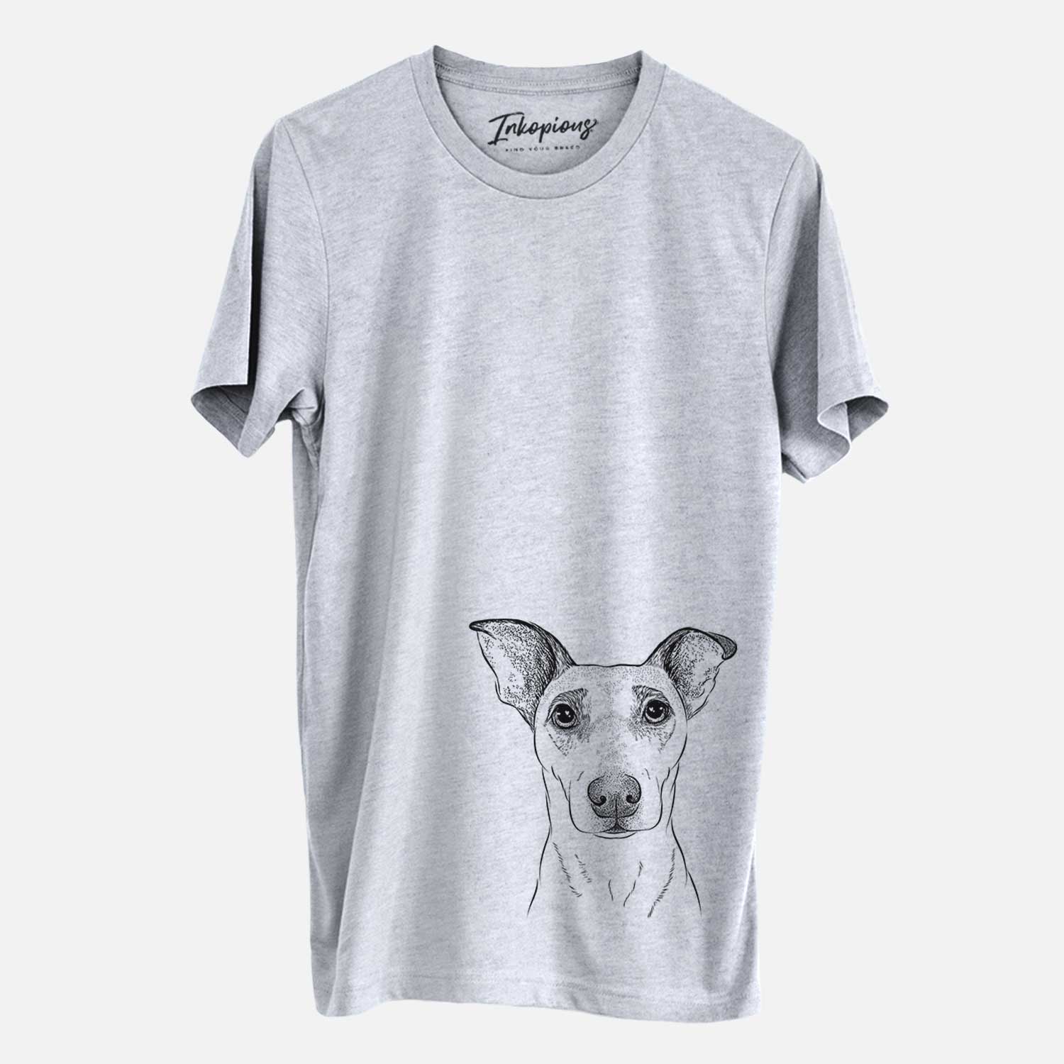 Bare Georgie Rat the Terrier Mix - Unisex Crewneck
