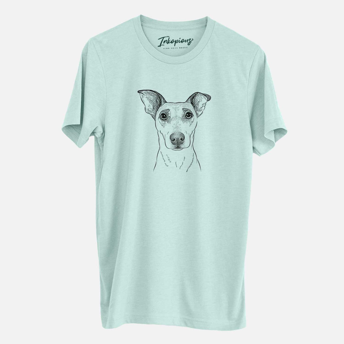 Bare Georgie Rat the Terrier Mix - Unisex Crewneck