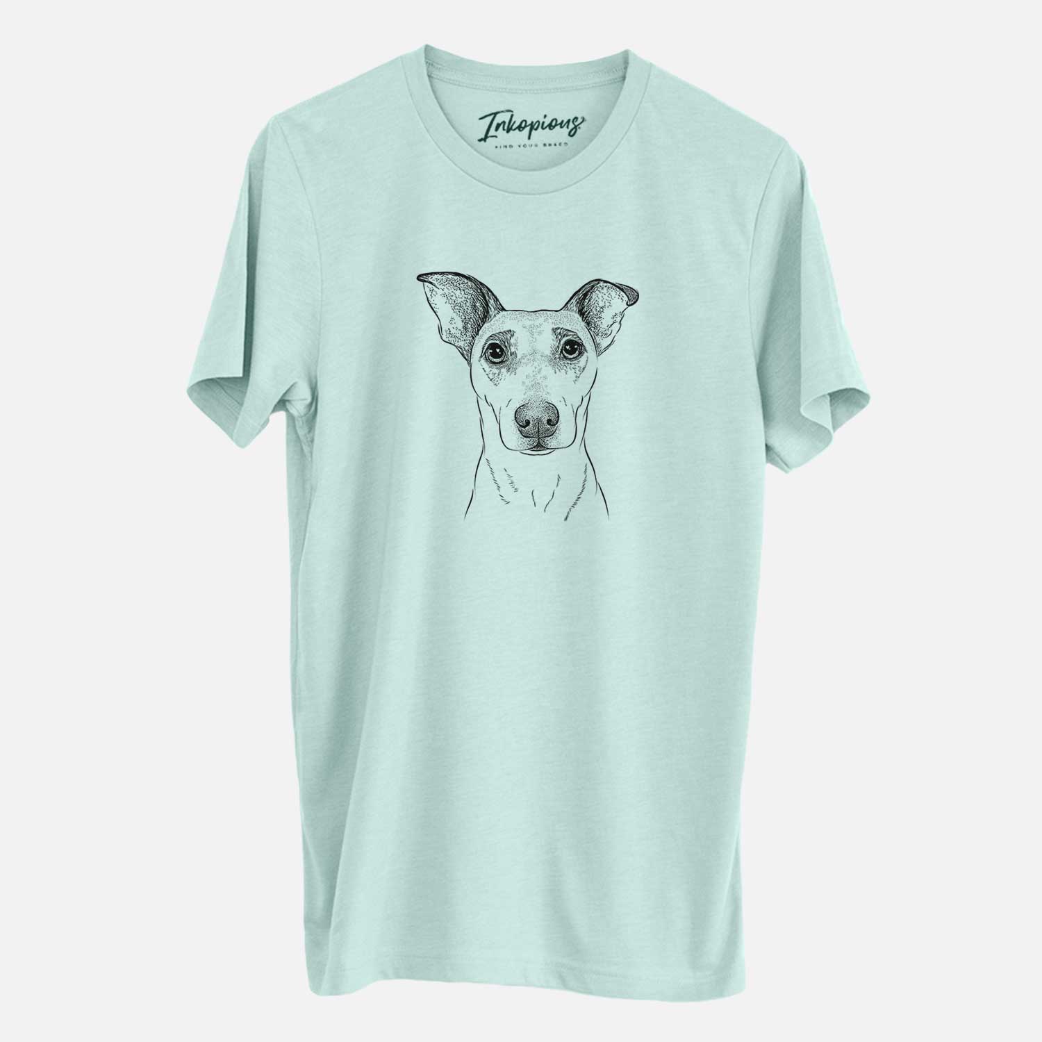 Bare Georgie Rat the Terrier Mix - Unisex Crewneck