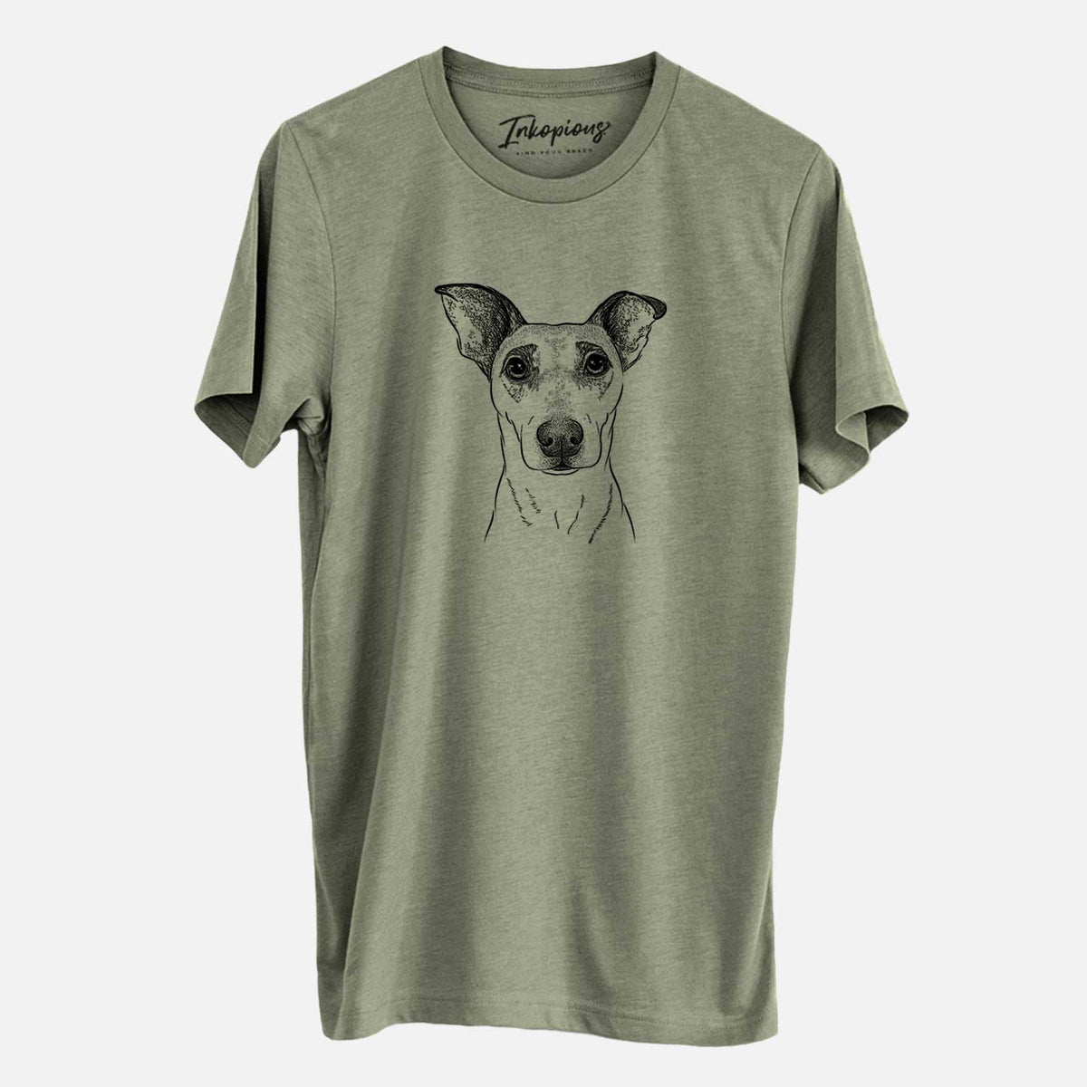 Bare Georgie Rat the Terrier Mix - Unisex Crewneck
